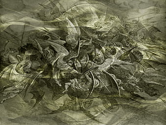 Gustave Doré | Dark art illustrations, Dark fantasy art, Scary art