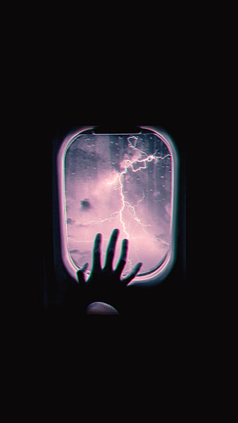 Aesthetic Lightning Glitch Hand Hd Mobile Wallpaper Peakpx