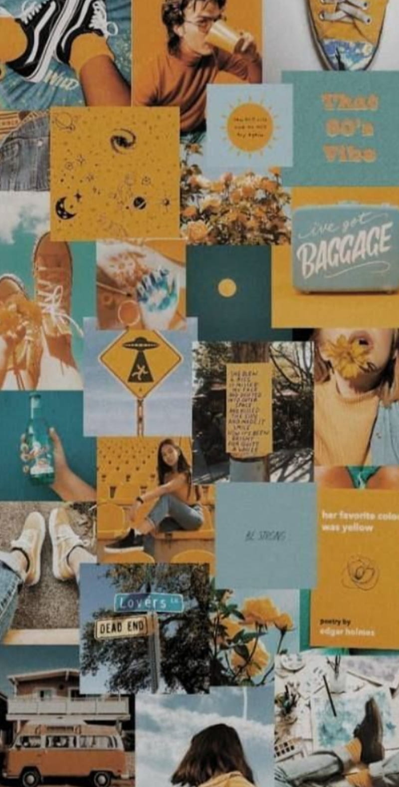 Yellow summer, collage, lato, summer, HD phone wallpaper | Peakpx