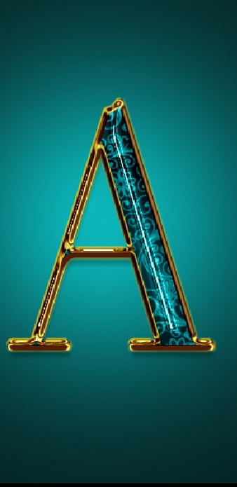 Letter a, letters, a letter, alphabets, green, HD mobile wallpaper