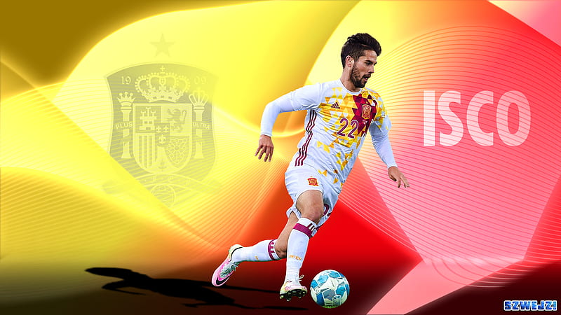 Soccer, Isco, Spain National Football Team, HD wallpaper