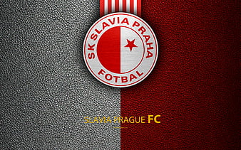 Coat of arms FC Slavia Prague (Praha), football club from the Czech  Republic Stock Photo - Alamy