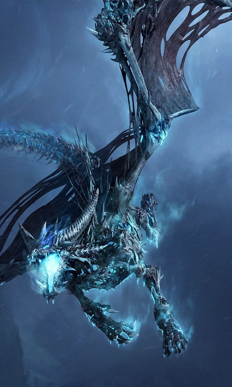 WoW, 2013, blue, dragon, game, HD phone wallpaper