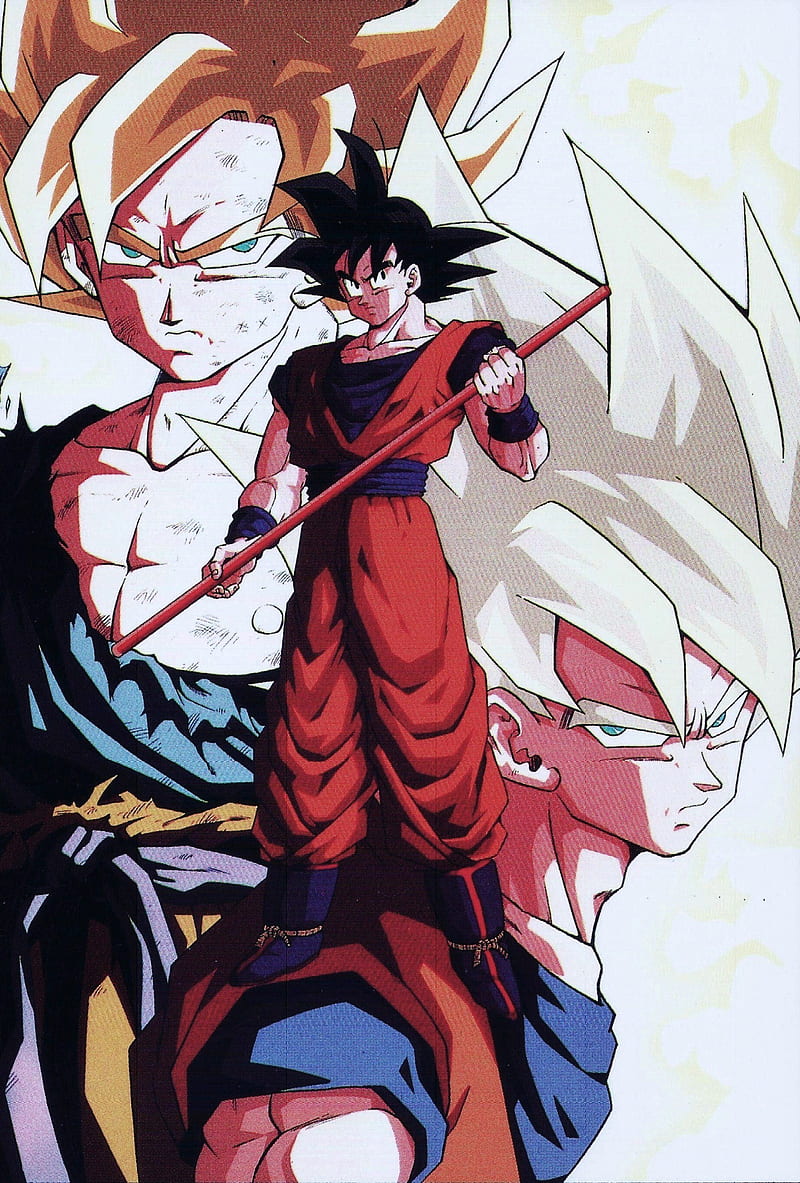 Dragon Ball GT Poster Goku SSJ4 with Earth Background 12in x18in