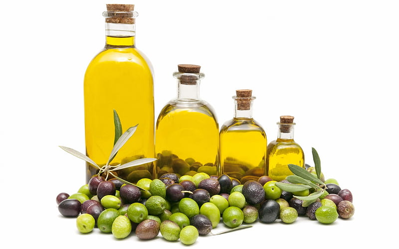 ■ Healthy Habits: Olive Oil ■, oil, stomach, yellow, mediterranean diet, gold, olive, habits, naturel food, heart, healthy, colon, HD wallpaper