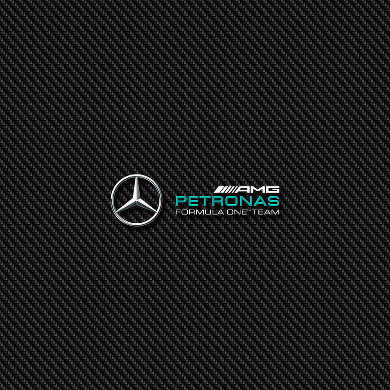 F1 Mercedes Carbon, amg, badge, emblem, f1, formula one, logo, mercedes, petronas, HD phone wallpaper