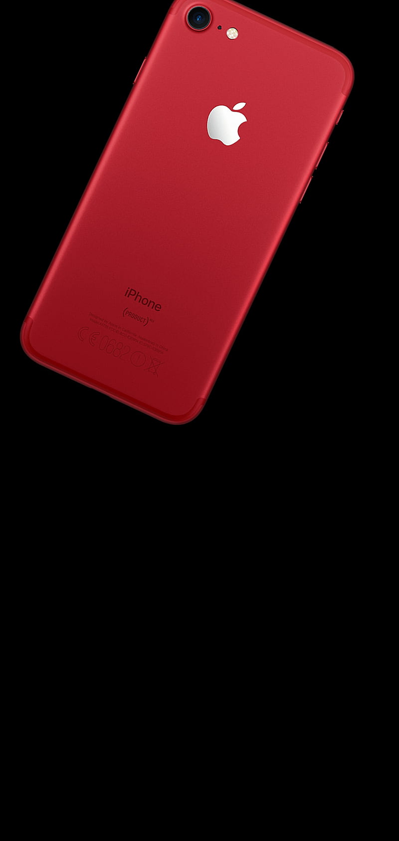 IPHONE PUNCH HOLE, red, fake camera, , redmi note 9 pro, black, , punch hole, HD phone wallpaper
