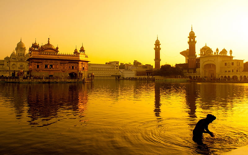 Sunset Golden Temple Amritsar 2021 India, HD wallpaper | Peakpx