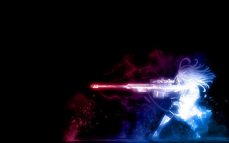 Unmatchable Firepower, badass, pretty, wicked, colorful, stunning, cute,  rifle, HD wallpaper | Peakpx