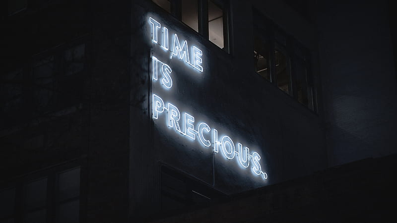 Time Is Precious Inspirational, HD wallpaper