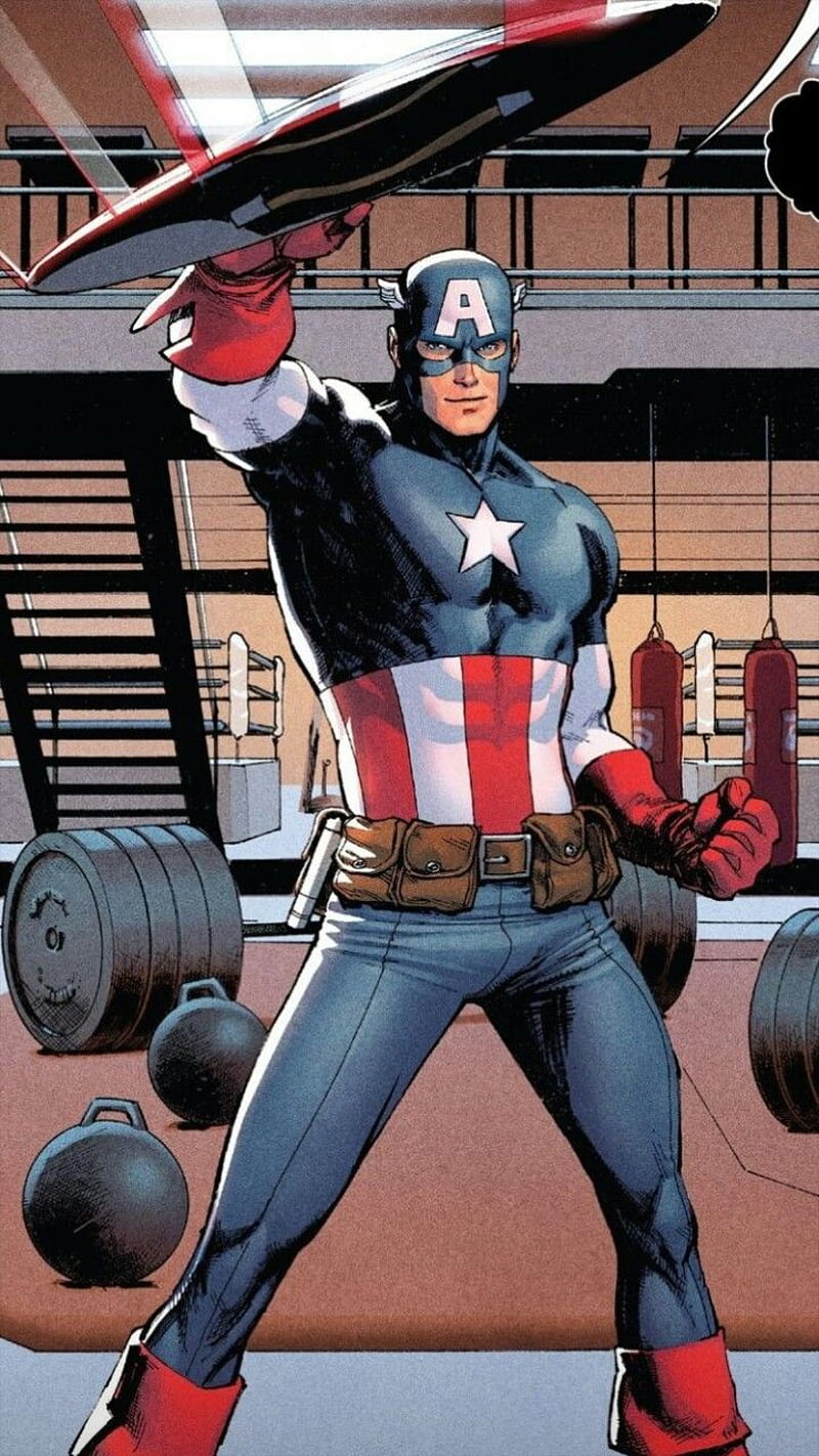 Capitán América, Vengadores cómicos, Fondo de pantalla de teléfono HD |  Peakpx