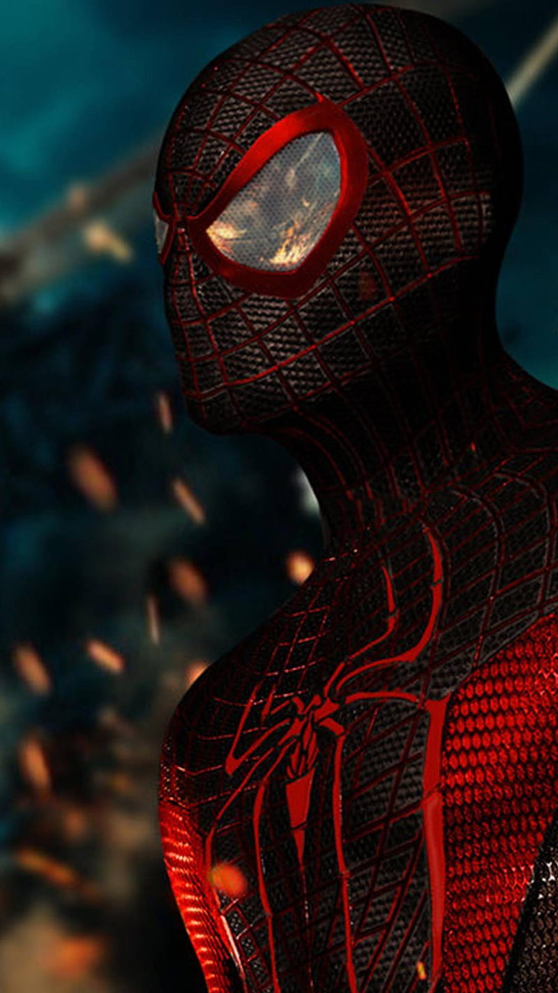 Spiderman Intense, spidey, venom, HD phone wallpaper