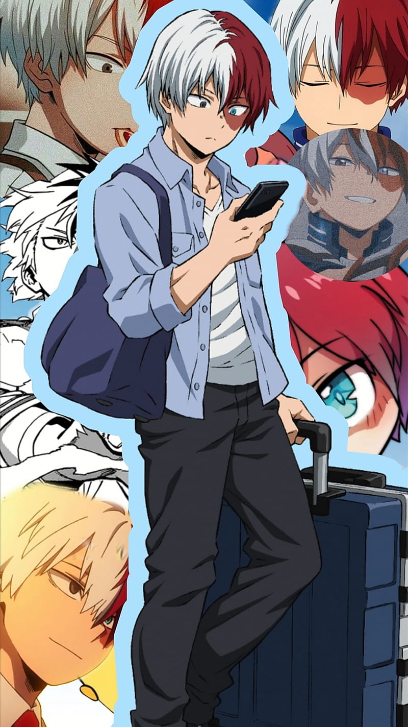 Todoroki , anime, deku, manga, mha, myheroacademia, naruto, otaku, HD phone wallpaper