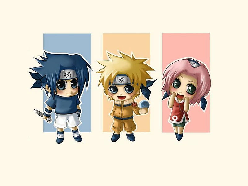 Naruto - rin  Chibi, Anime chibi, Naruto cute