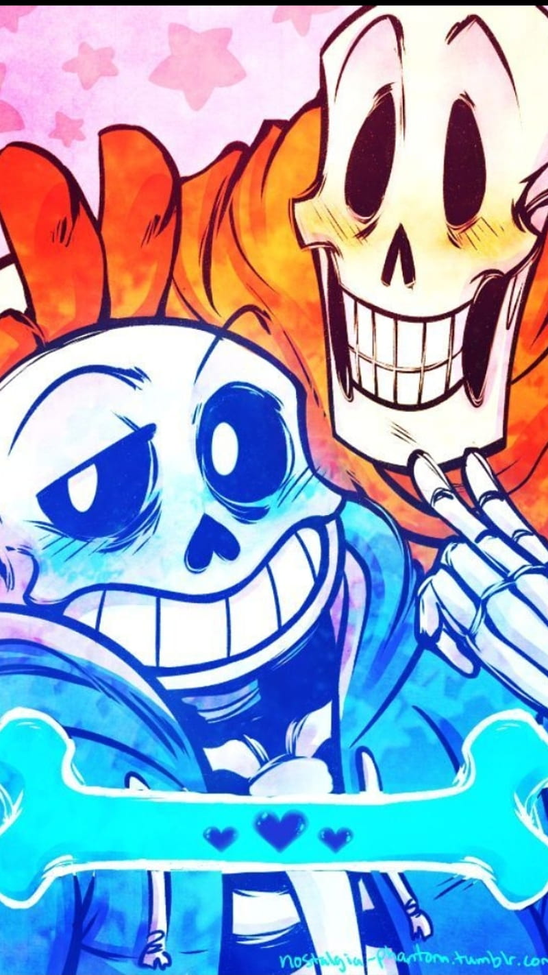 Sans And Papyrus Cute Skeleton Undertale Hd Mobile Wallpaper Peakpx