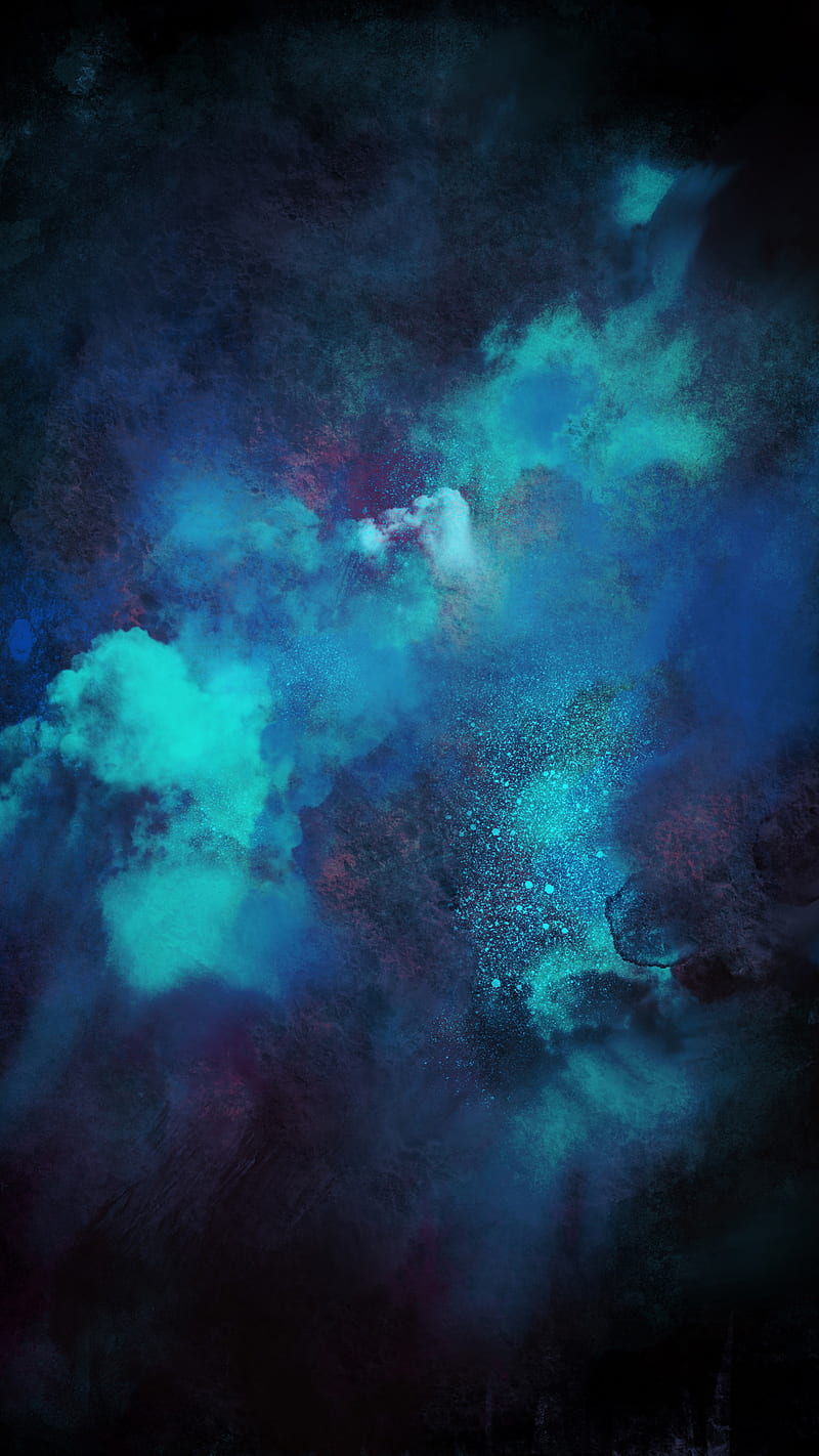 Space Fog, Electric, abstract, art, black, cosmos, dark, digital, electronic, smoke, HD phone wallpaper
