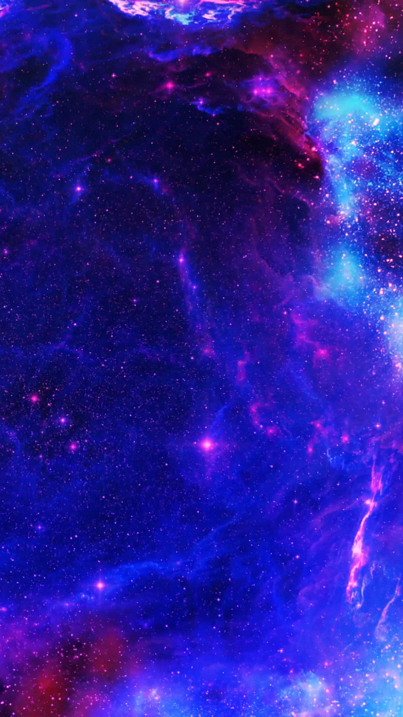 deep purple nebula, cloud, cosmic, cosmos, galaxy, sci fi, scifi, space, stars, universe, HD phone wallpaper