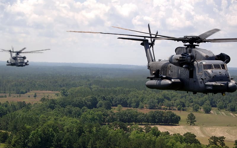 Military, Sikorsky Mh 53, Military Helicopters, HD wallpaper