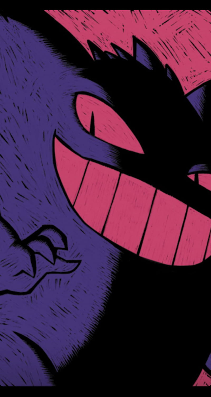 Cool Gengar, shiny gengar HD wallpaper