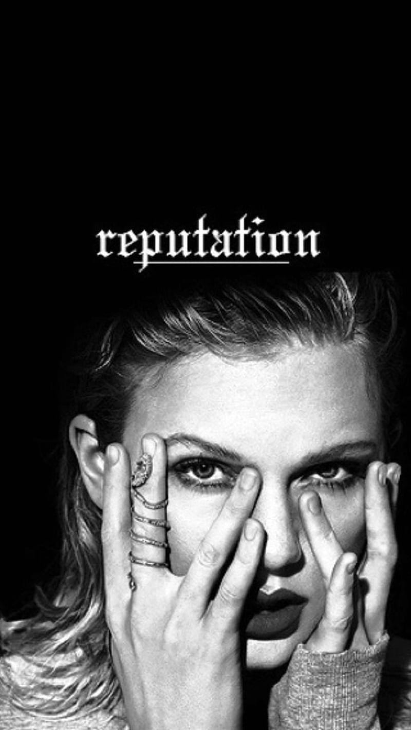 Taylor Swift Rep, 2017, black, cover, logo, rep, reputation, swift, taylor, taylor swift, HD phone wallpaper