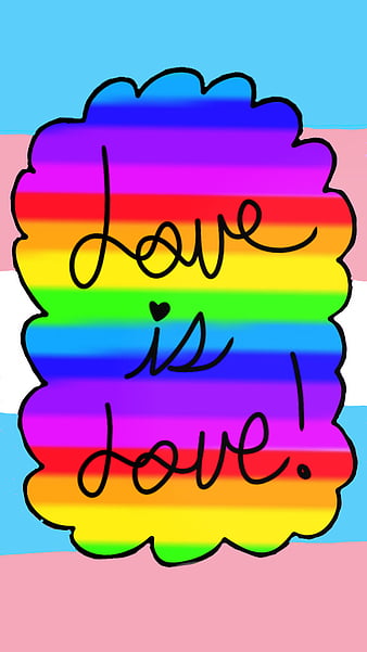 picture] Inspired by u/nzmeow42 I made my own LGBT wallpaper, not as  discreet but I like it : r/LGBTeens