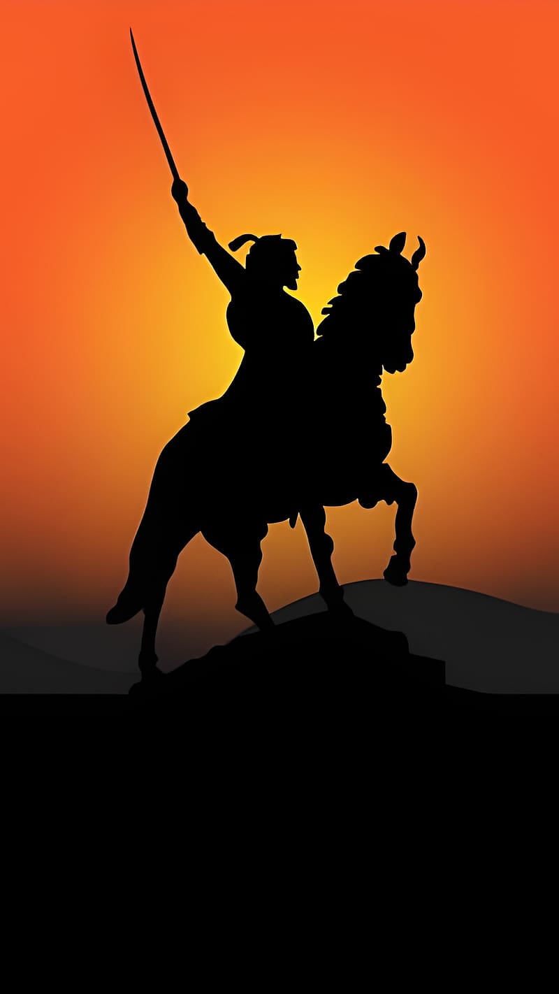 Sunday Suspense Shivaji, sunset, shivaji maharaj, lord, HD phone wallpaper