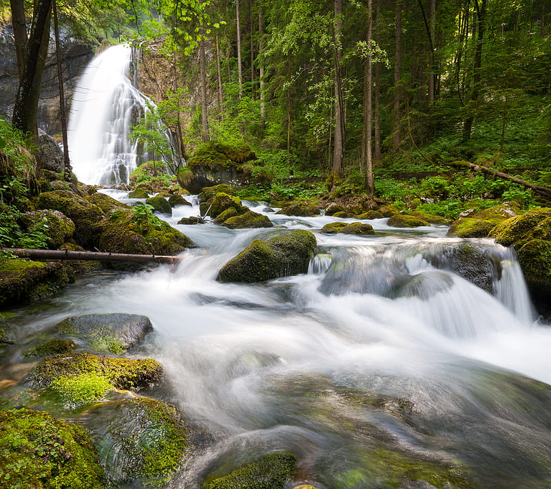 Waterfall, germany, waterfall, HD wallpaper | Peakpx