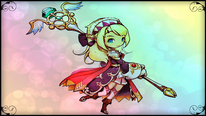 Dragonica, dress, colors, magic, woman, sweet, cute, warrior, tiny, girl, anime, beauty, HD wallpaper Dragonica, dress, colors, magic, woman, sweet, cute, warrior, tiny, girl, anime, beauty, HD wallpaper