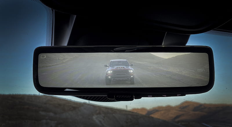2021 Ram 1500 TRX - Digital Rear View Mirror , car, HD wallpaper