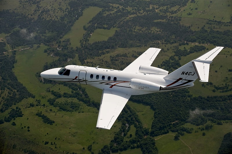 Cessna Citation CJ4, aircraft, private planes, private jet, cessna, HD wallpaper