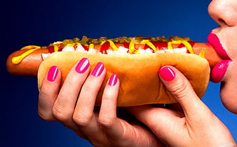 Wallpaper food texture sausage fast food hot dog harmful images for  desktop section текстуры  download