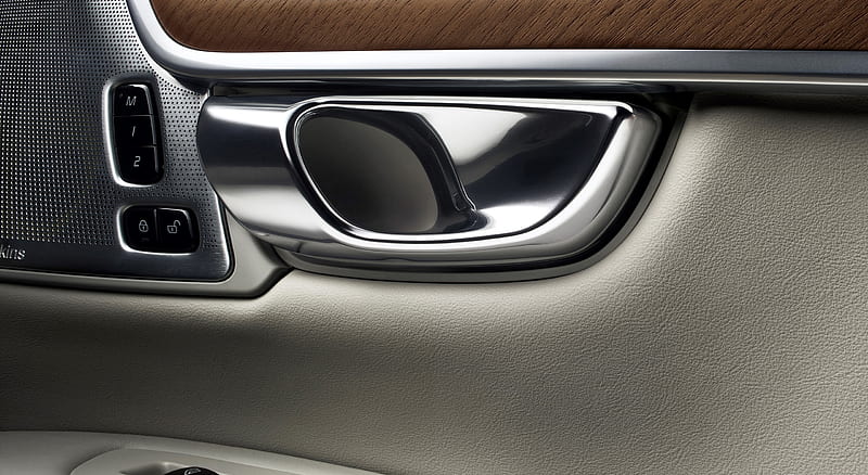 2017 Volvo S90 - Interior, Door Handle , car, HD wallpaper