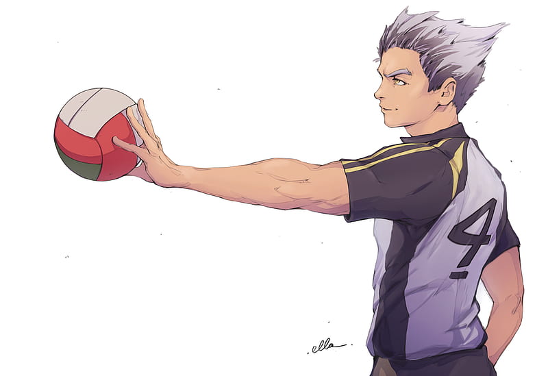 Anime, Haikyu!!, Kōtarō Bokuto, HD wallpaper