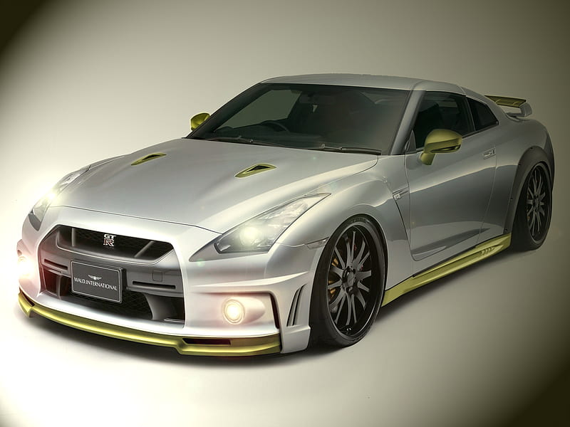 Nissan Gtr, new gtr, remake, hop, tuning, gimp, HD wallpaper