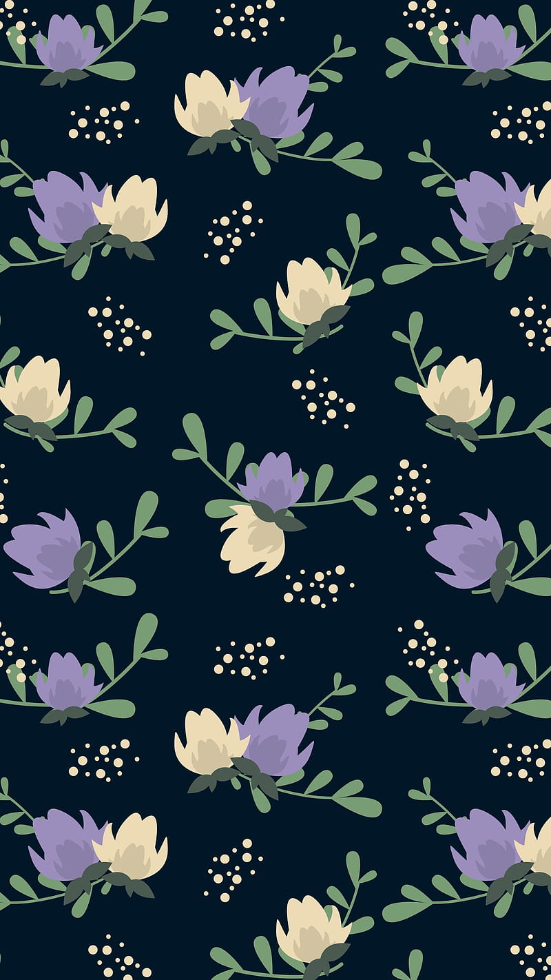 Beautiful delicate seamless floral pattern  Floral print wallpaper, Flower  art painting, Flower pattern design