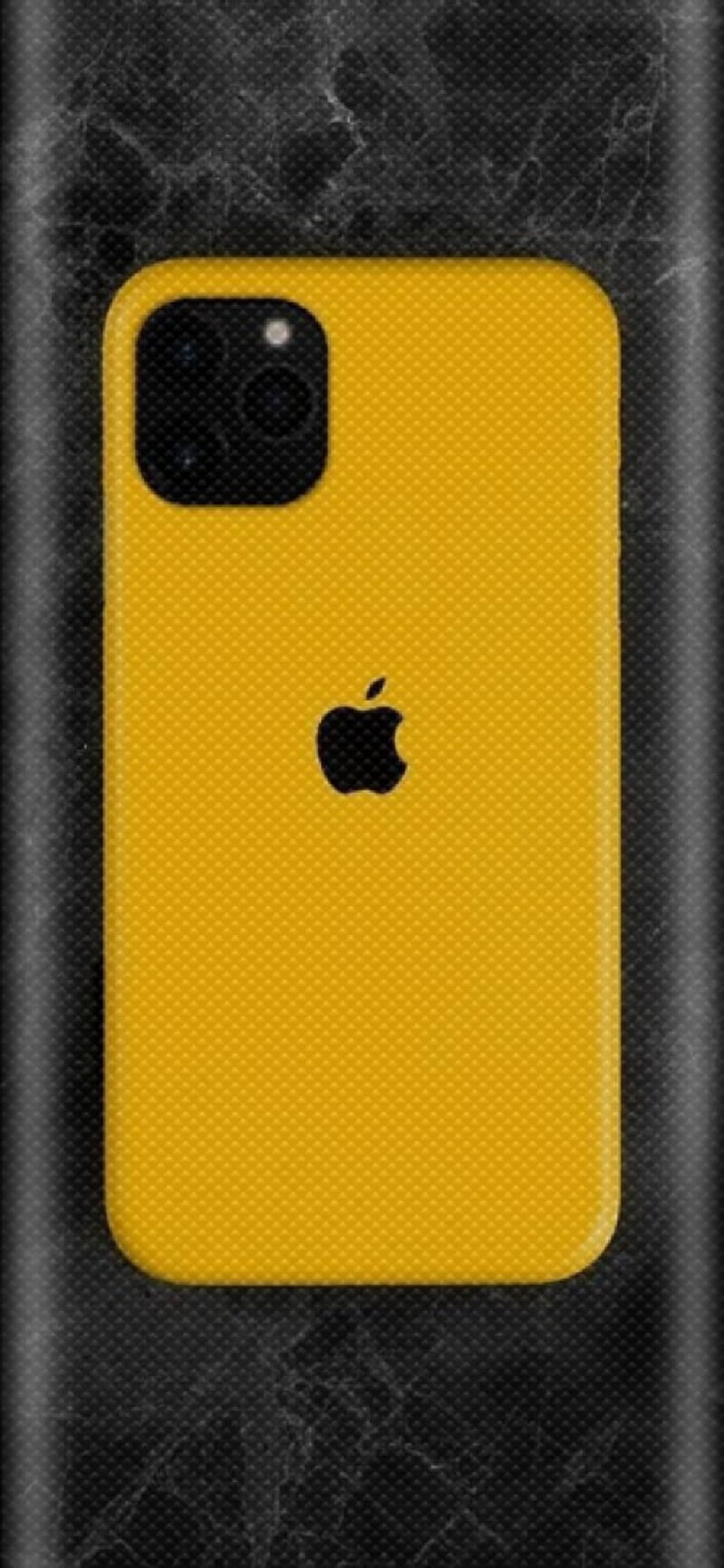 iPhone 11 yellow, 2019, iphone 11, iphone 11 pro, iphone11, love, HD phone wallpaper