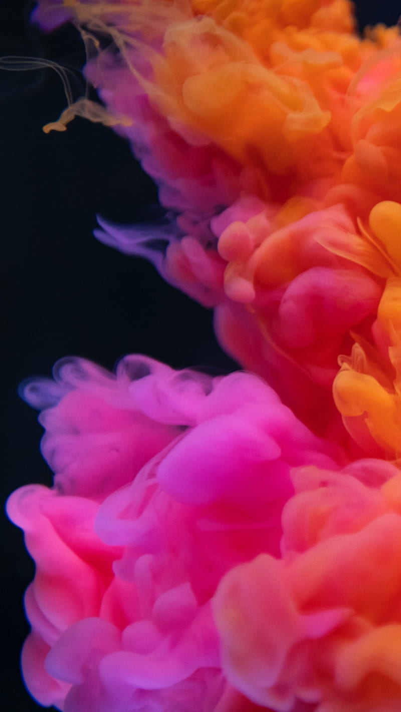 Colorful Smoke, color, fumes, HD phone wallpaper