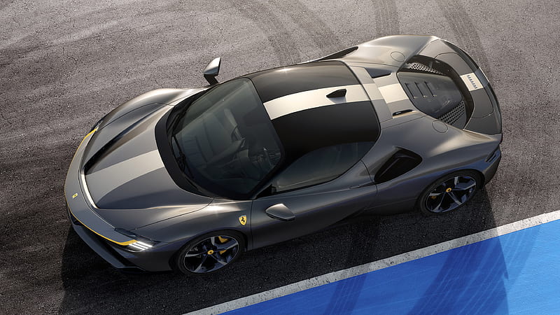 2020 Ferrari SF90 Stradale, Coupe, Hybrid, Turbo, V8, car, HD wallpaper