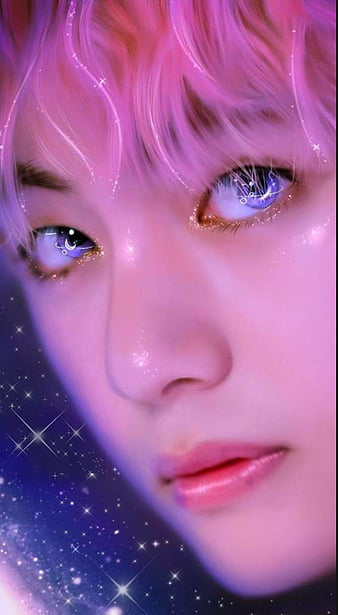 BTS V Anime KPop Poster 12 x 18 inch 300 GSM Paper Print  Music posters  in India  Buy art film design movie music nature and educational  paintingswallpapers at Flipkartcom