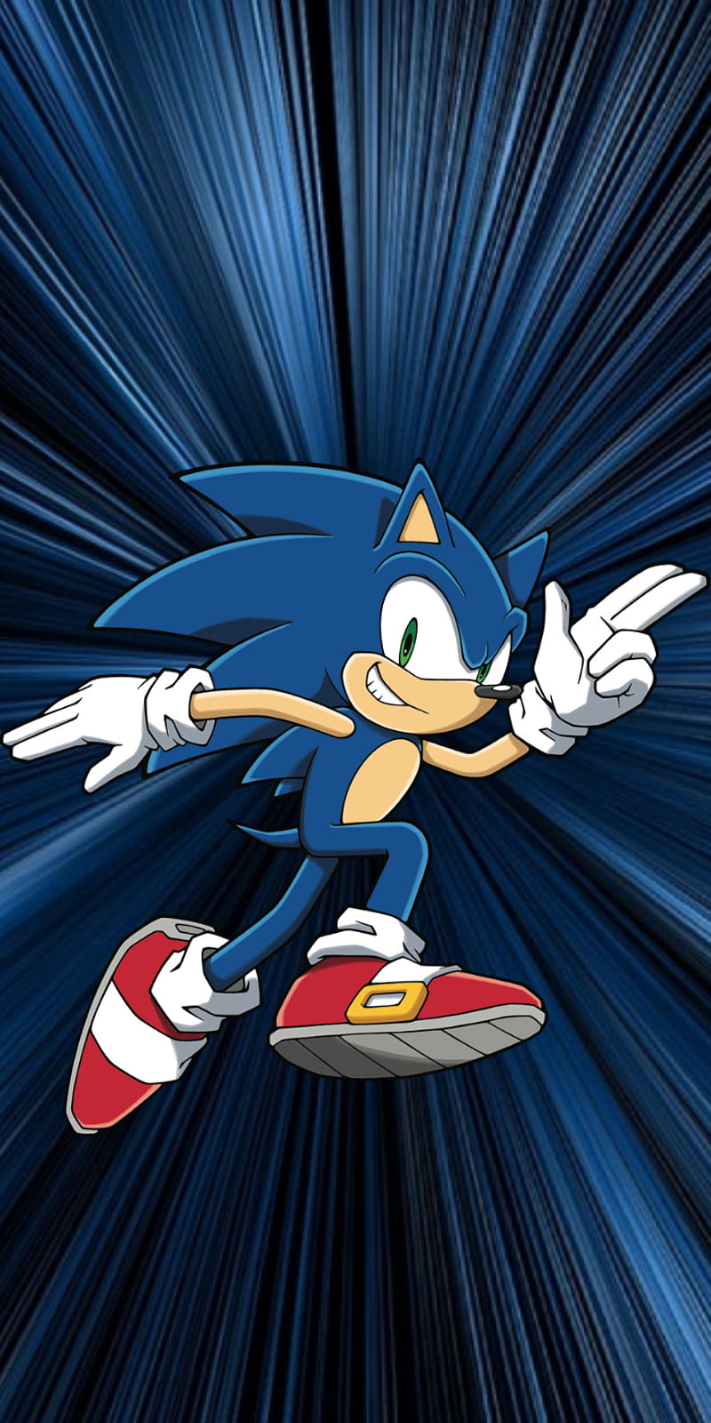 Download Iconic Dark Sonic Model Wallpaper