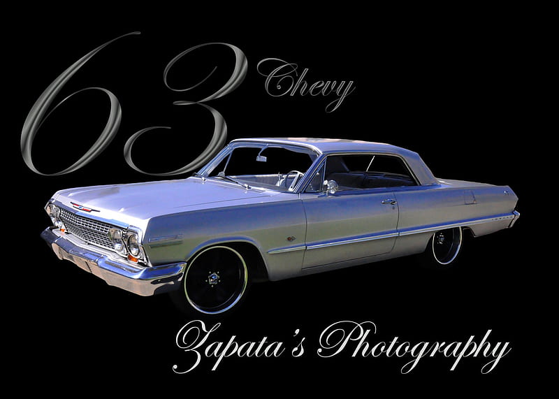 63 Chevy, CHEVY, THREE, CAR, SIXTY, HD wallpaper