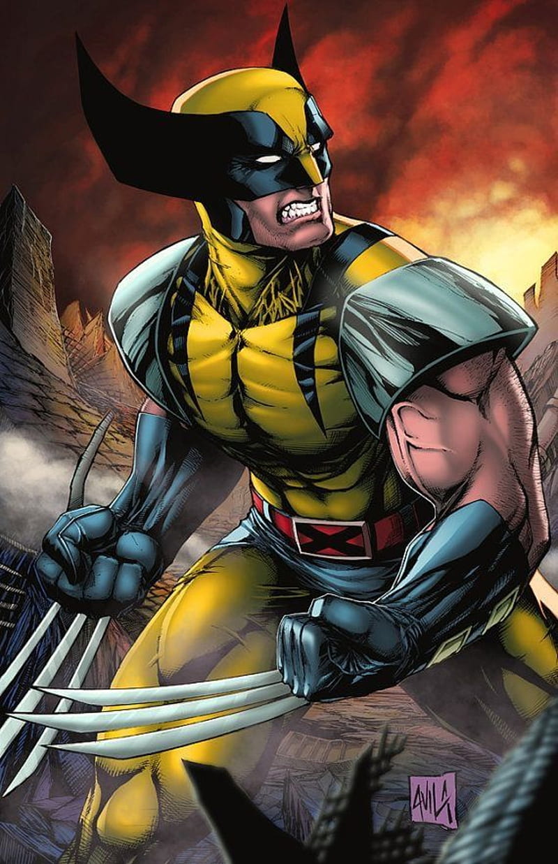 Wolverine, logan, mutan, mutant, x men, xmen, HD phone wallpaper