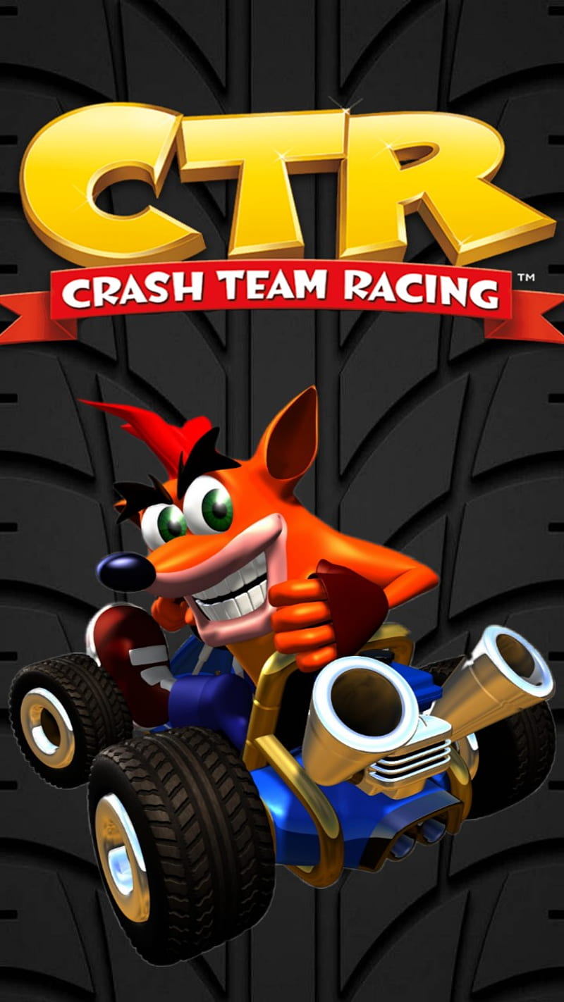 crash team racing wallpaper