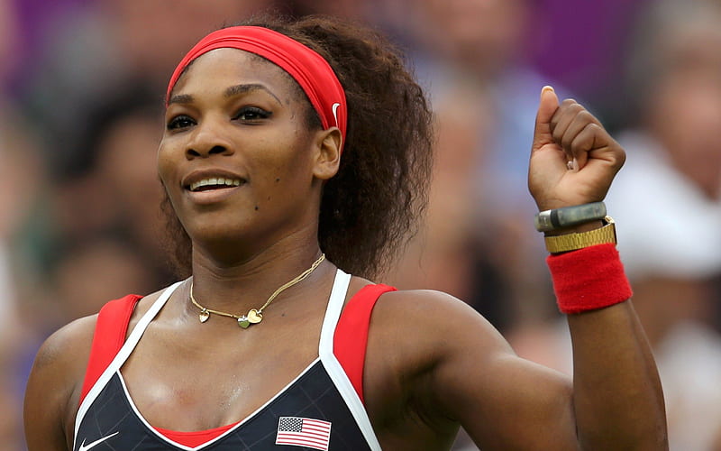 Serena Williams, WTA, match, tennis players, HD wallpaper