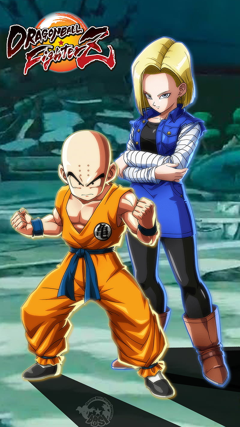 goku android 18 et couleur