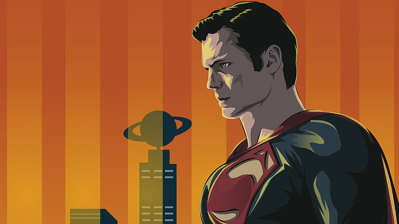 Superman Artwork, superman, artwork, artist, digital-art, superheroes, behance, HD wallpaper