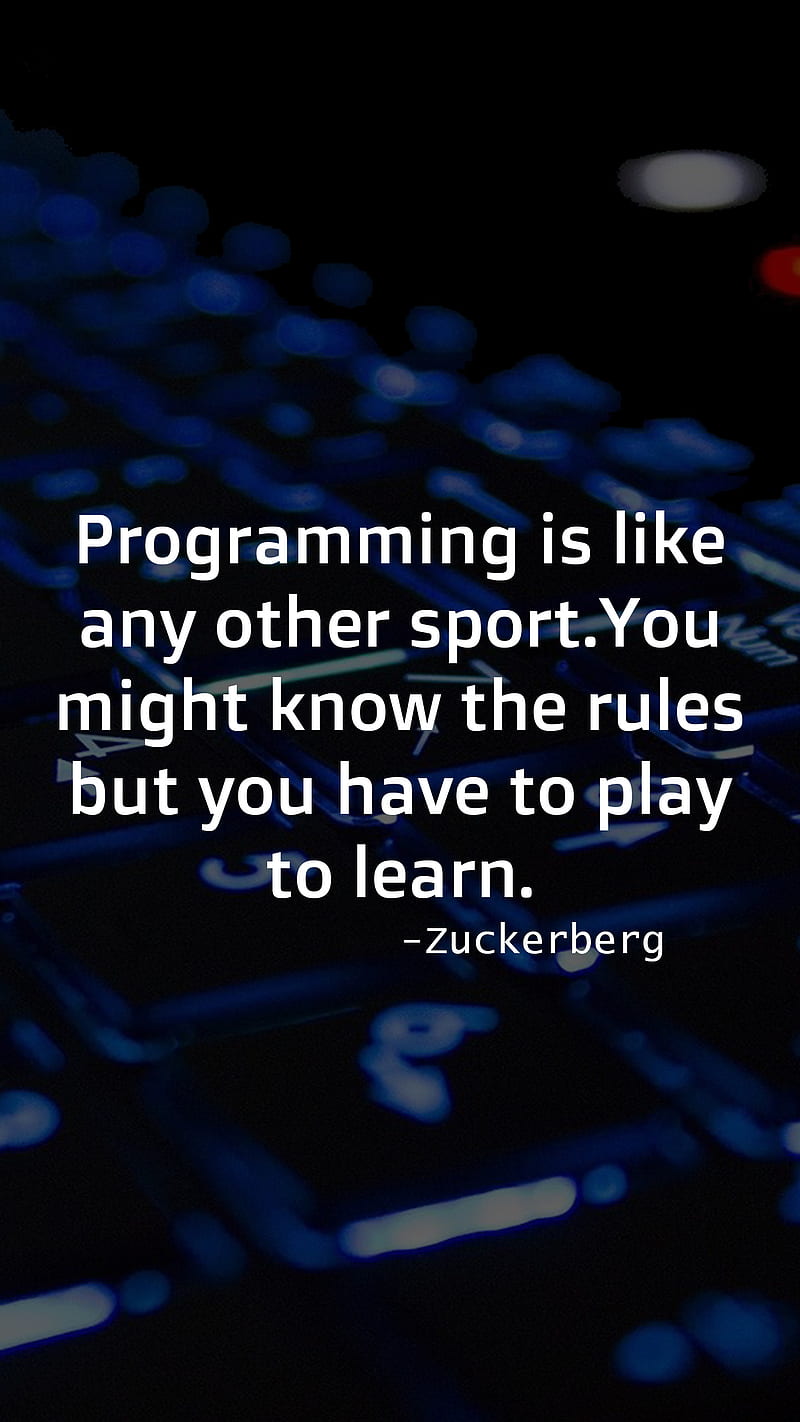 Download You Are The Programmer Programming Wallpaper