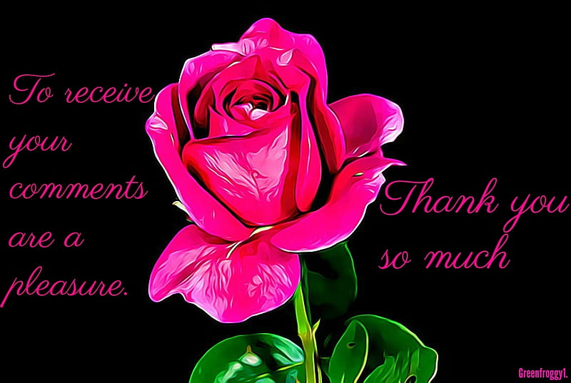 YOUR COMMENTS ARE A PLEASURE, YOU, COMMENTS, CARD, THANK, HD wallpaper ...