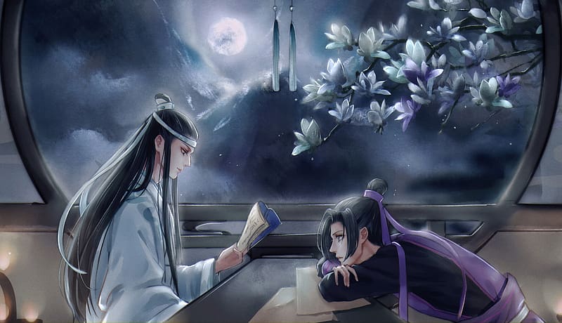 Anime, Mo Dao Zu Shi, Jiang Cheng, Lan Xichen, HD wallpaper
