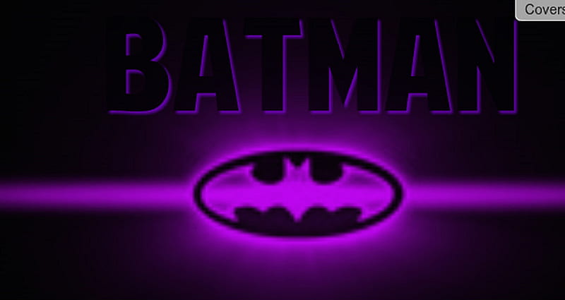 Purple Batman Logo, HD wallpaper